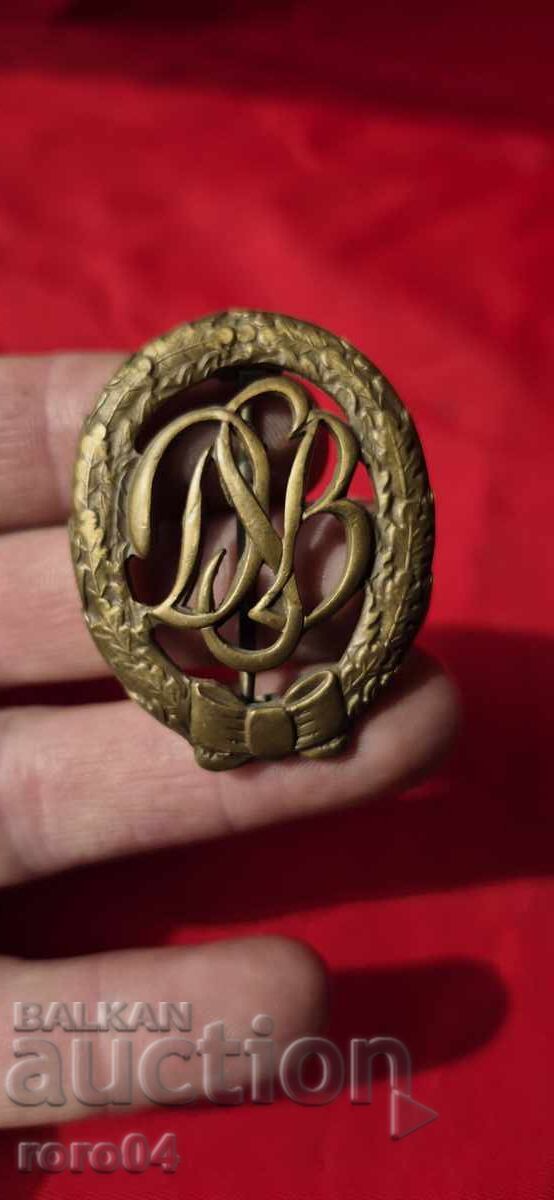 Auction  GERMAN SPORTS BADGE - DSB - WWII