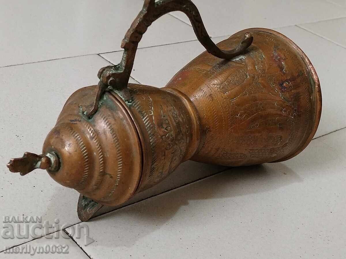 Copper pitcher, copper vessel, copper jug, goblet - 7 Copper pitcher, copper vessel, copper jug, goblet - 7