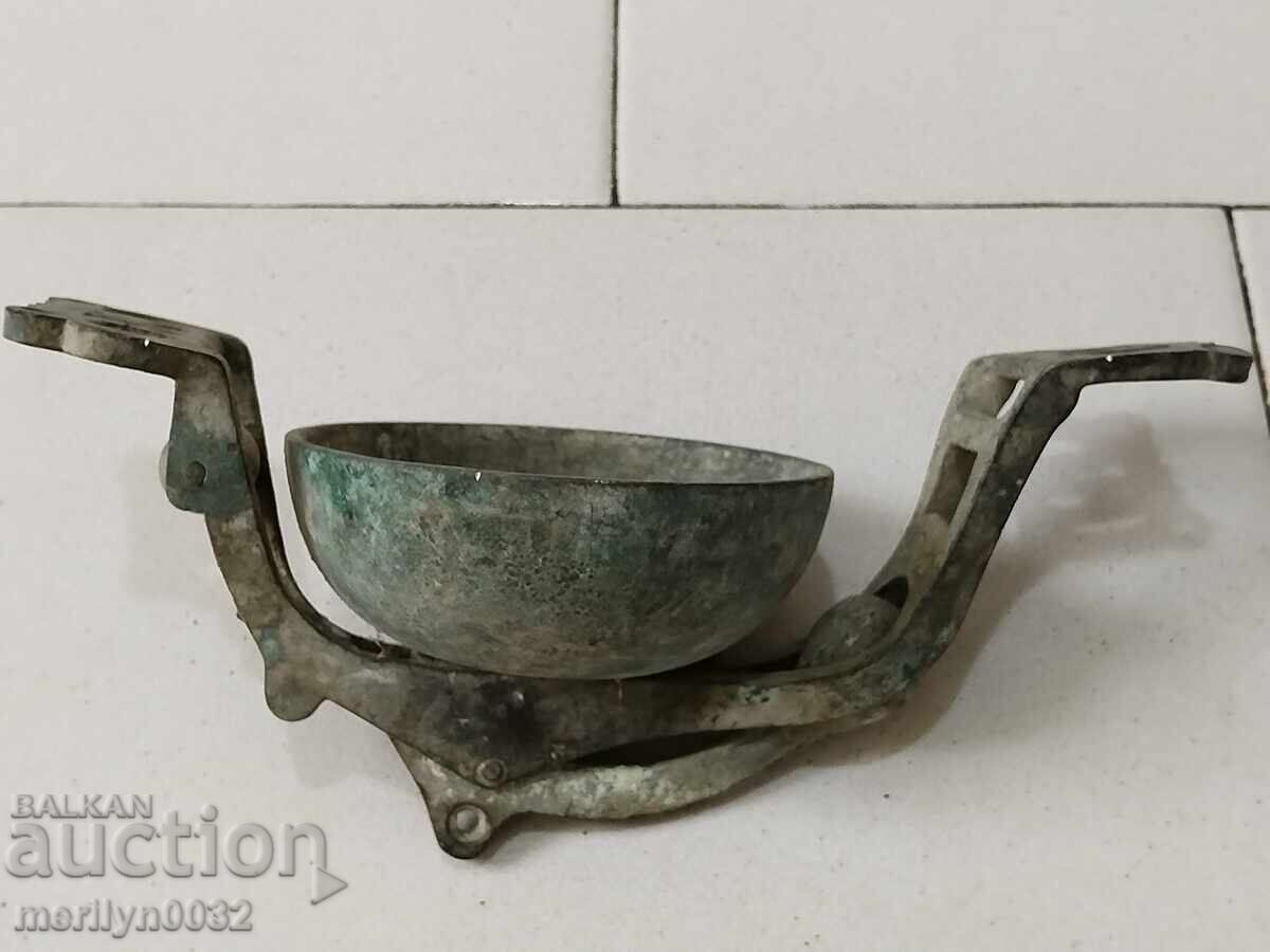 Bronze bell 19th century signaling for front door bell - 6