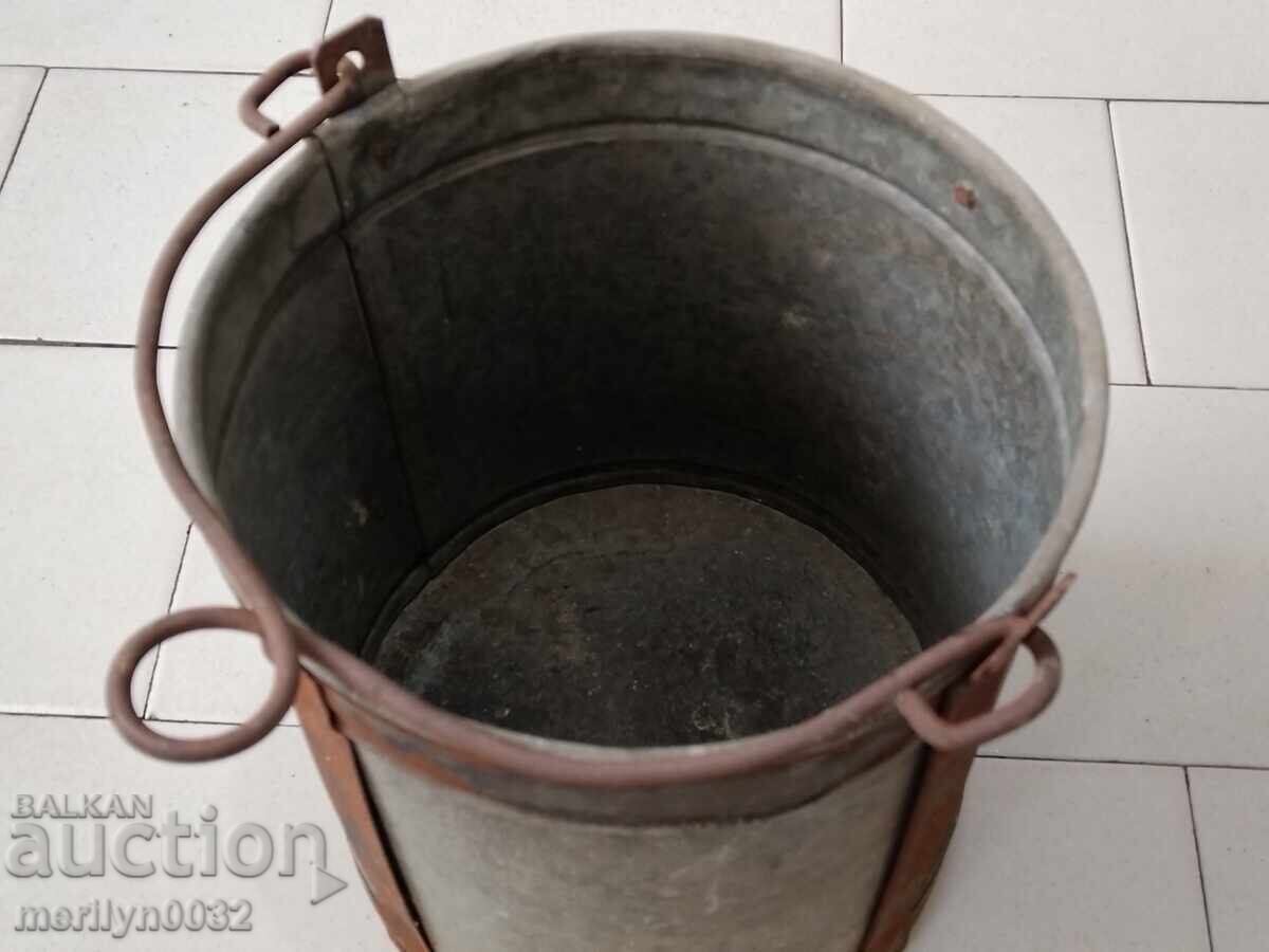 Galvanized bucket, well bucket, metal container with price 58.00 BGN | € 29.65 Galvanized bucket, well bucket, metal container with price 58.00 BGN | € 29.65