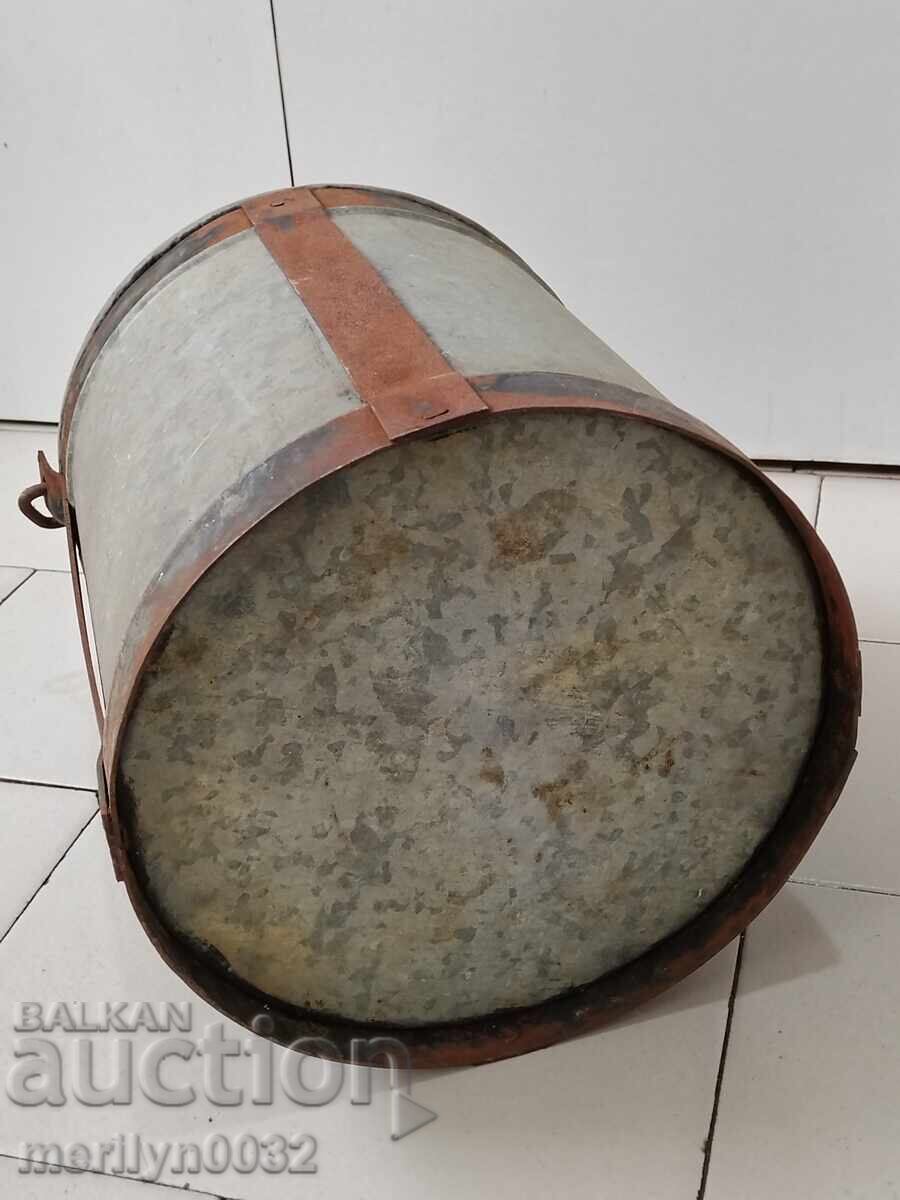 Galvanized bucket, well bucket, metal container - 6 Galvanized bucket, well bucket, metal container - 6