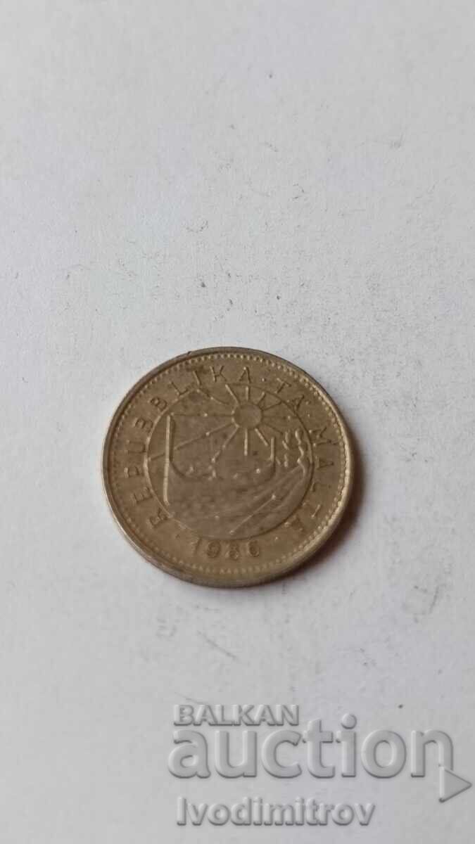 Malta 5 cents 1986 with price 0.75 BGN | € 0.38 Malta 5 cents 1986 with price 0.75 BGN | € 0.38