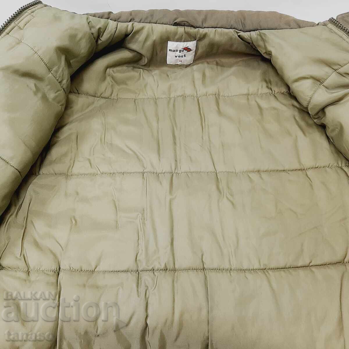 Vestă matlasată, verde, militară (18.2) - 6