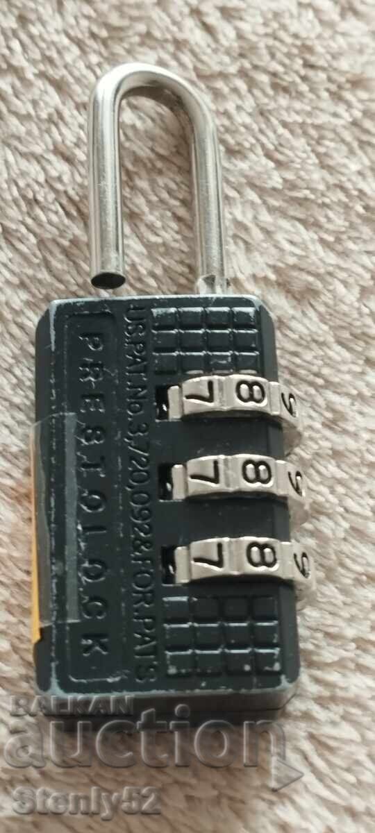 Μίνι λουκέτο με κωδικό για βαλίτσα, σακίδιο