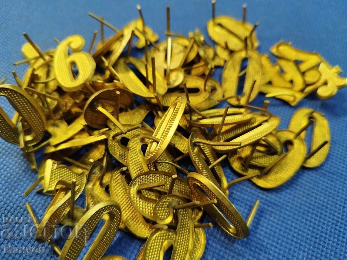 Auction Numbers for shoulder boards, epaulettes Auction Numbers for shoulder boards, epaulettes