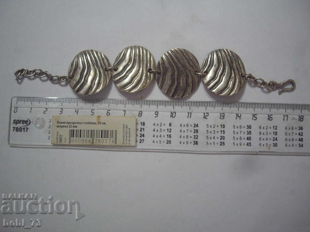 Livrarea Brățară veche interesantă din argint Livrarea Brățară veche interesantă din argint