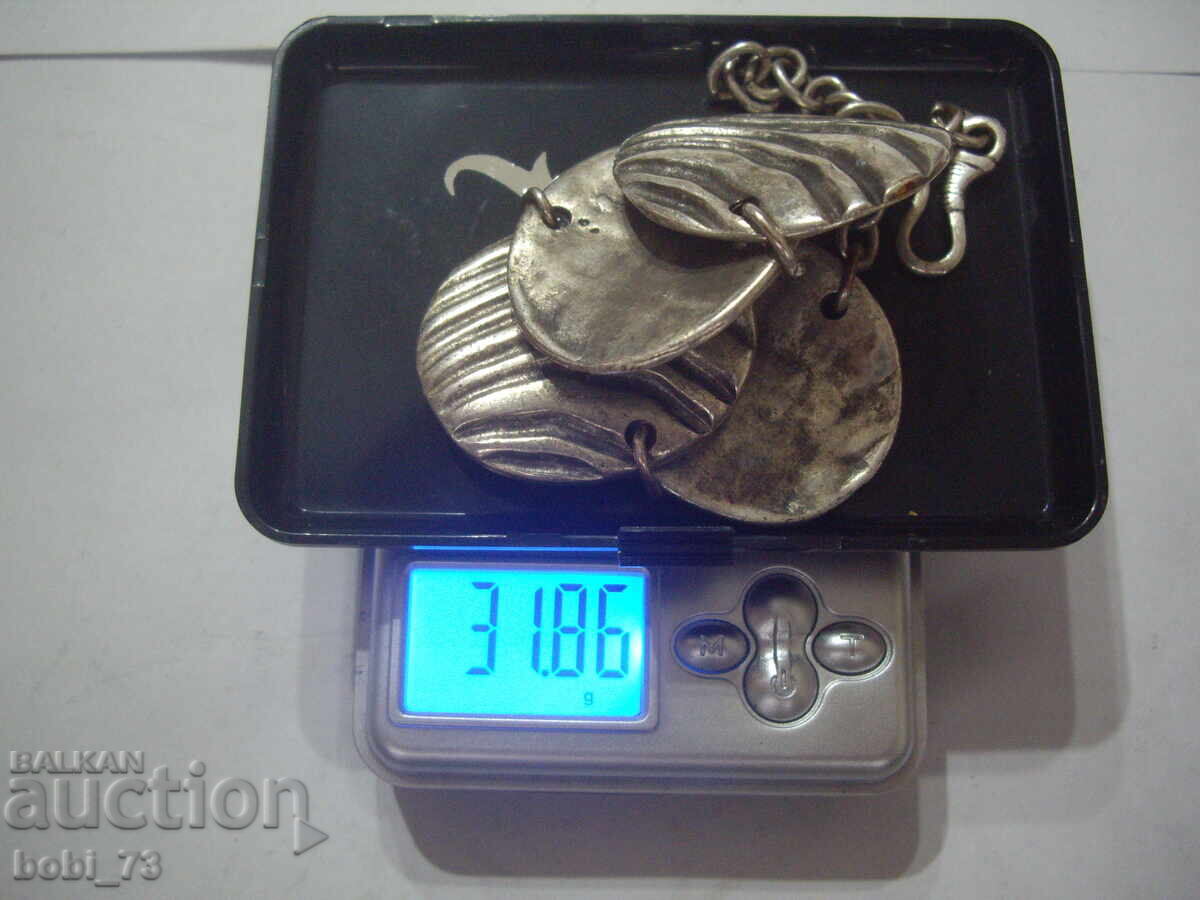 Brățară veche interesantă din argint - 5 Brățară veche interesantă din argint - 5