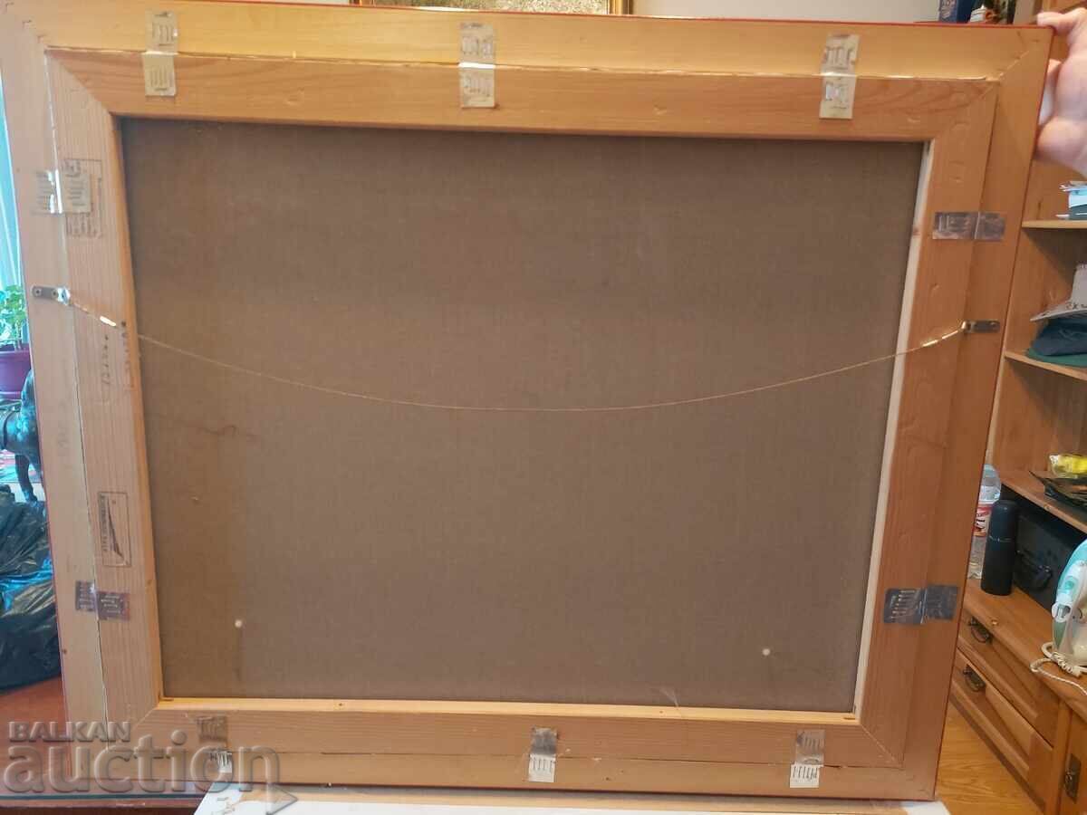 Livrarea Tablou în ulei de mari dimensiuni, natură statică 81/68 cm Livrarea Tablou în ulei de mari dimensiuni, natură statică 81/68 cm