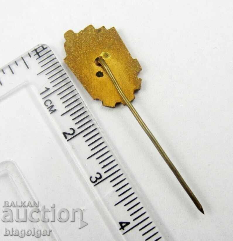 Стара значка-Ловеч-Емайл-Соц с цена 4.99 лв. | € 2.55