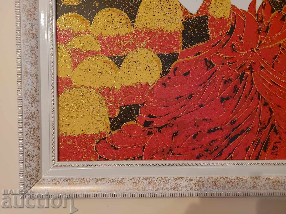 Large relief painting 69/69 cm with price 40.00 BGN | € 20.45 Large relief painting 69/69 cm with price 40.00 BGN | € 20.45