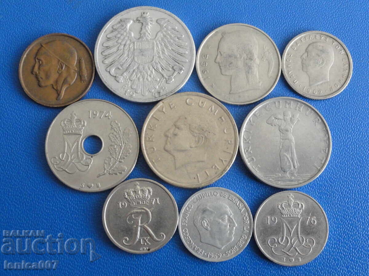 Licitație Monede (10 bucăți)