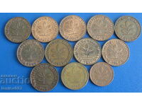 Germany (FRG) - Coins (12 pieces)