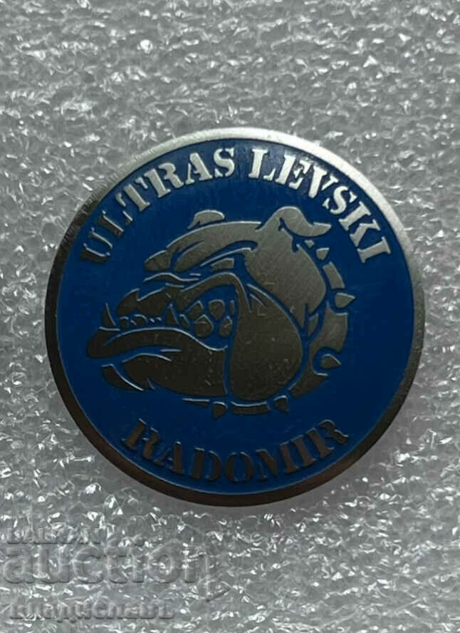 fan badge Ultras Levski Sofia fan badge Ultras Levski Sofia