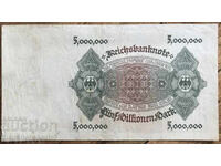 Germany 5 Million Mark 1923 Pick 90 Ref 3893