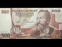 Austria 500 Șilingi 1985 Pick 151 Ref 9112 Unc