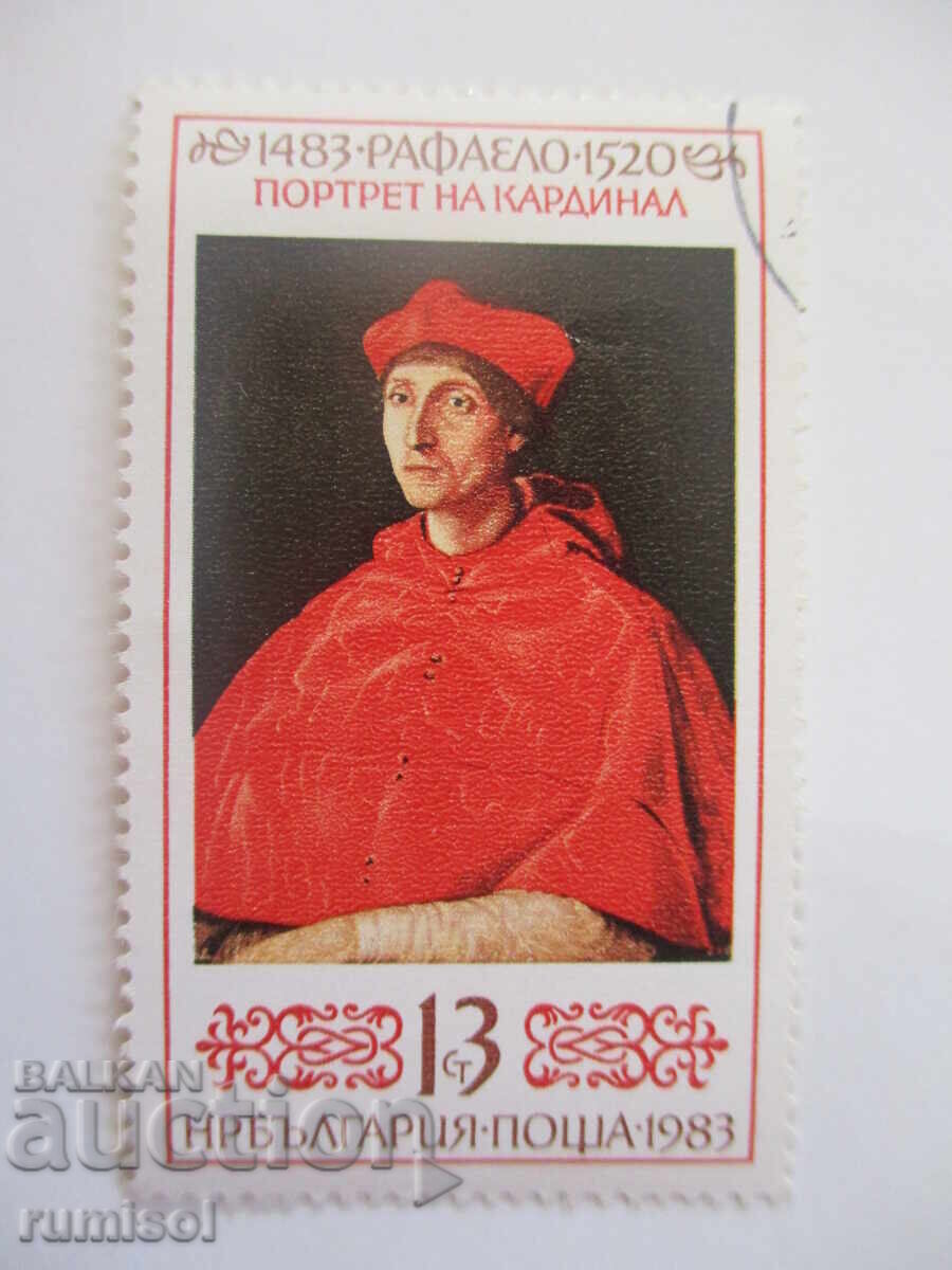 Γραμματόσημο - Ραφαέλο - Πορτρέτο Καρδινάλιου