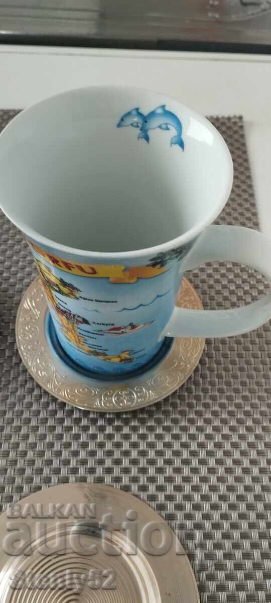 Auction 4 pcs aluminum stands for porcelain teapots, cups Auction 4 pcs aluminum stands for porcelain teapots, cups