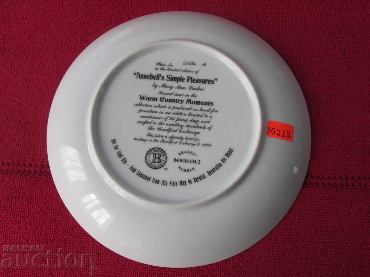 Auction Wall plate, decor, collection Auction Wall plate, decor, collection