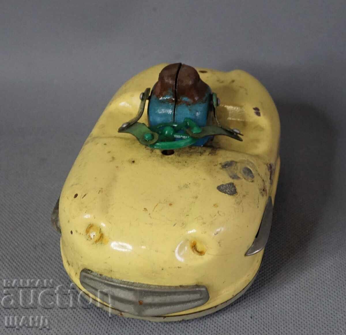 Old Rare Metal Mechanical Toy Bumper Car with price 10.35 BGN | € 5.29 Old Rare Metal Mechanical Toy Bumper Car with price 10.35 BGN | € 5.29