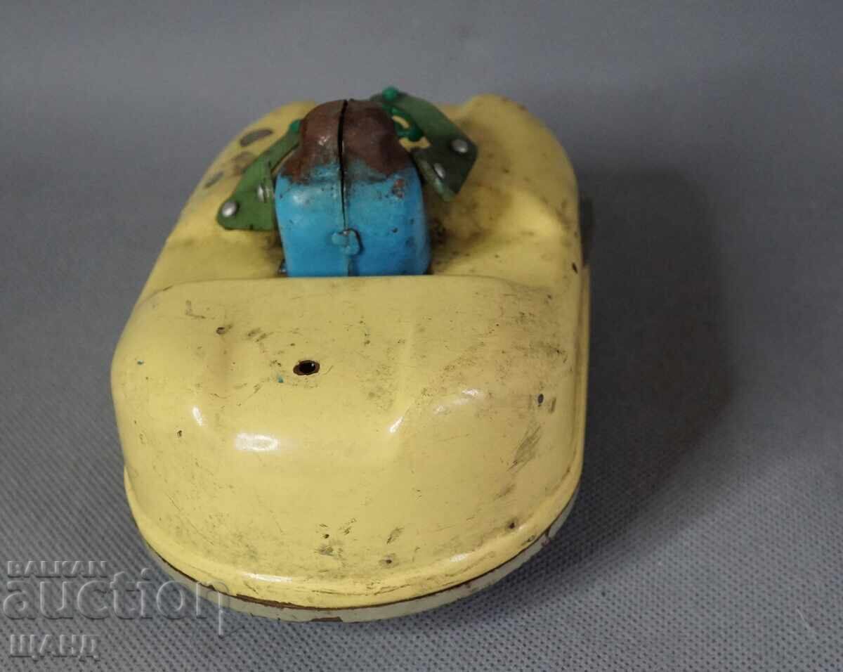 Delivery of Old Rare Metal Mechanical Toy Bumper Car Delivery of Old Rare Metal Mechanical Toy Bumper Car