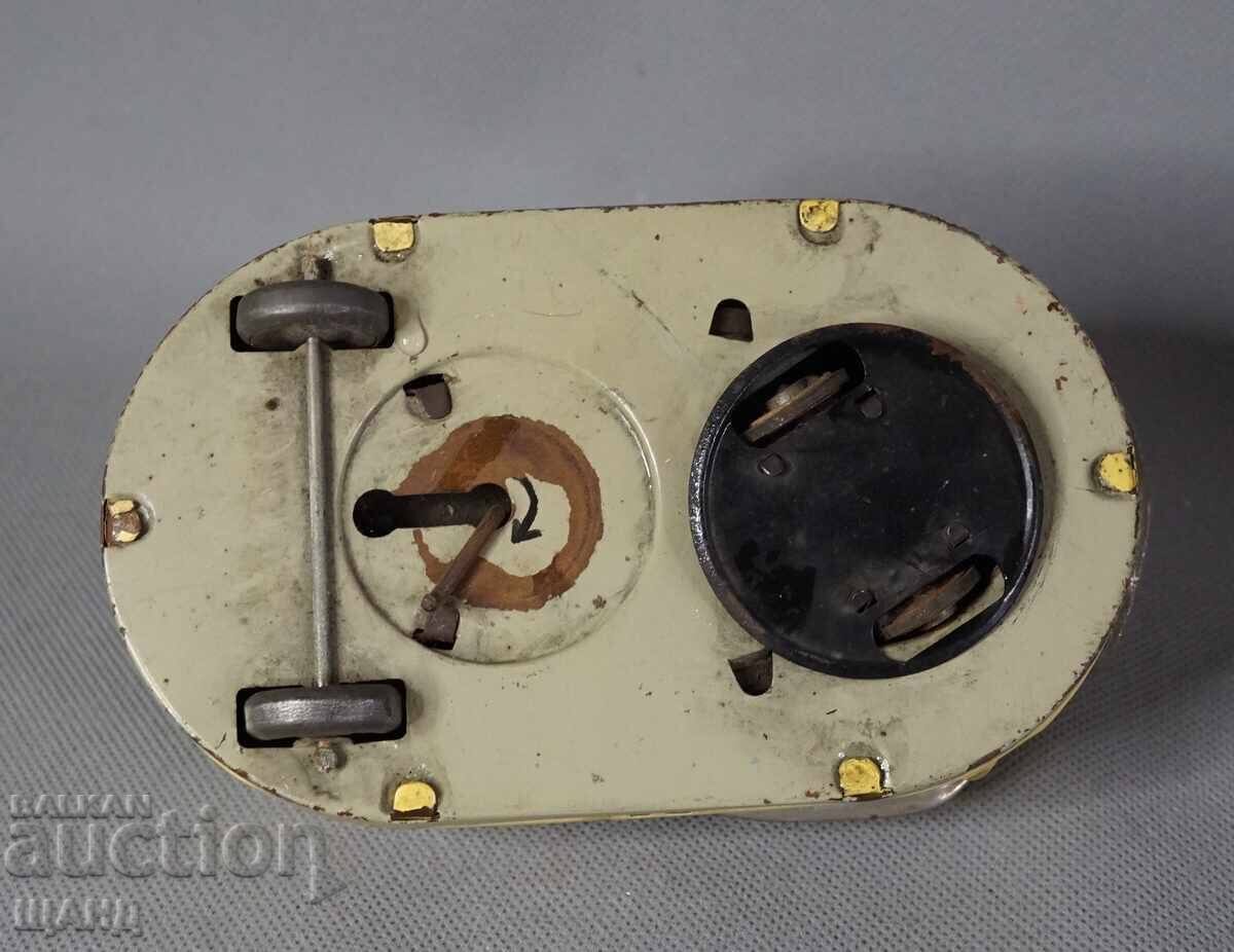 Old Rare Metal Mechanical Toy Bumper Car - 5 Old Rare Metal Mechanical Toy Bumper Car - 5