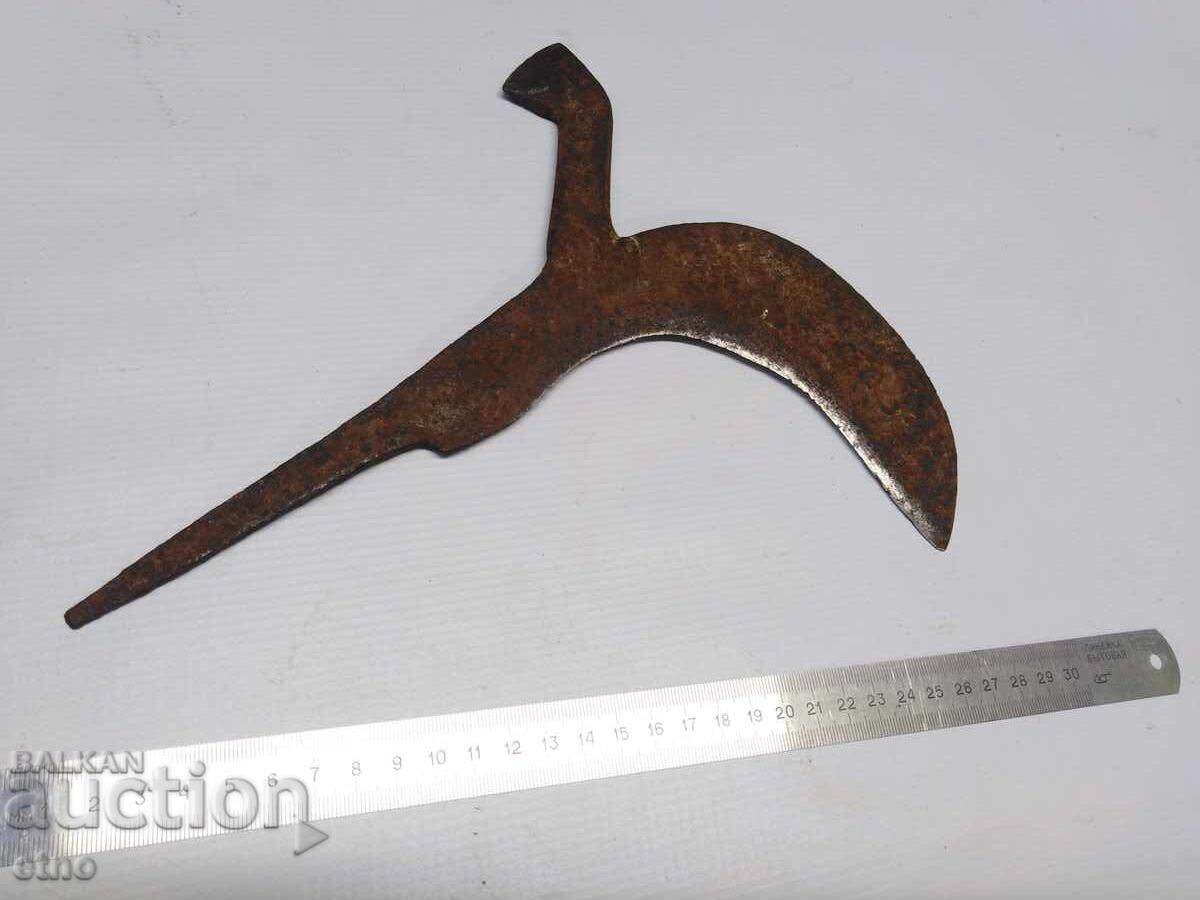 Auction  Forged cleaver, knife, iron chopper for chopping-cutting