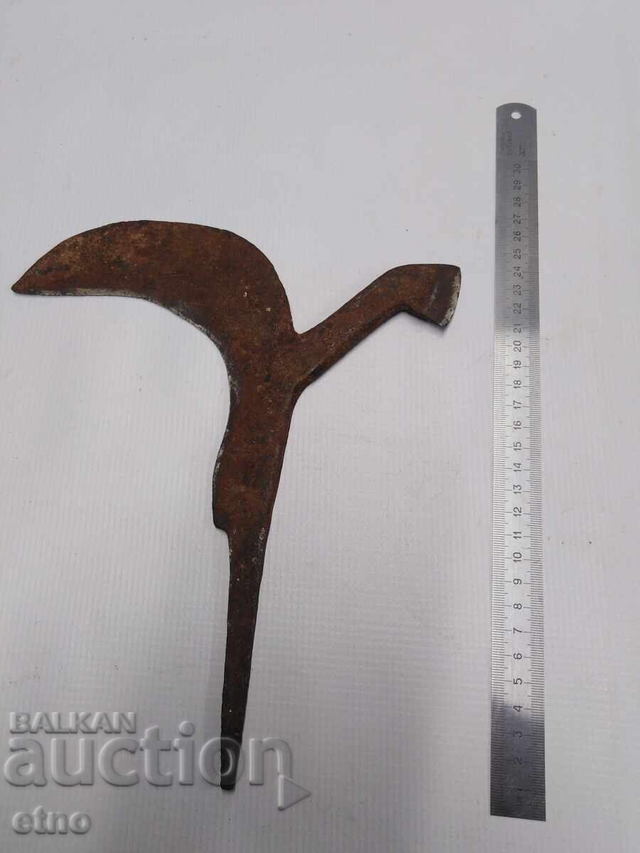 Forged cleaver, knife, iron chopper for chopping-cutting - 6