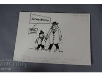 Desen caricatură proiect Vasil Penchev cârciumă