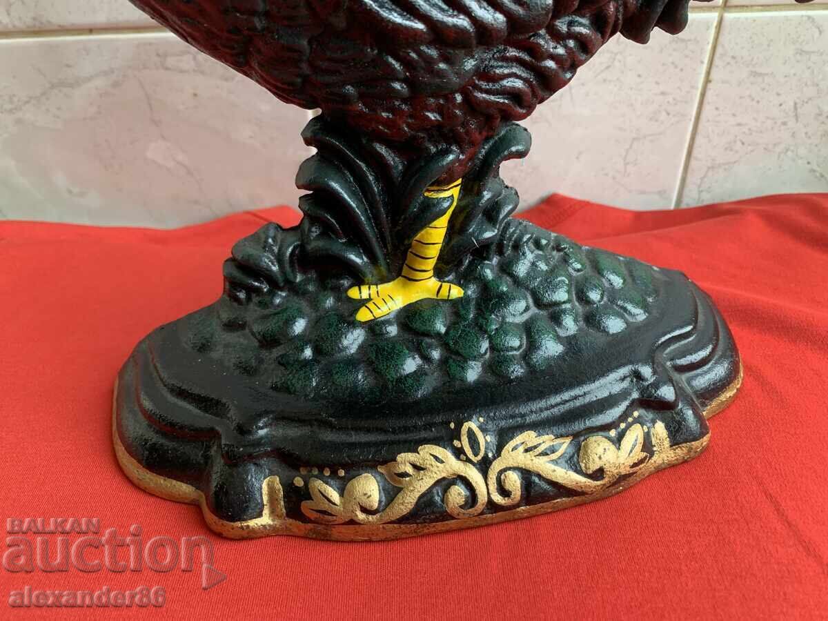 Old cast iron rooster - 5 Old cast iron rooster - 5