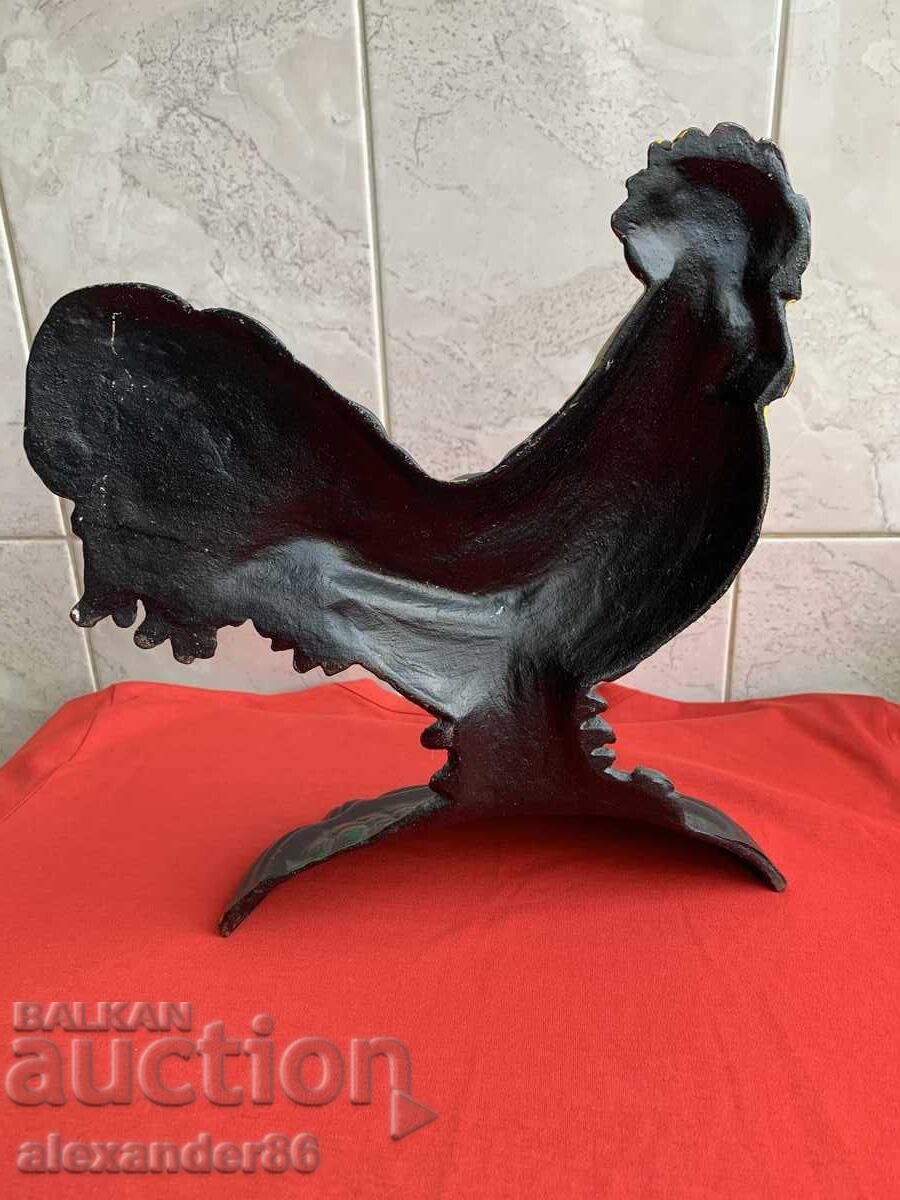 Old cast iron rooster - 6 Old cast iron rooster - 6