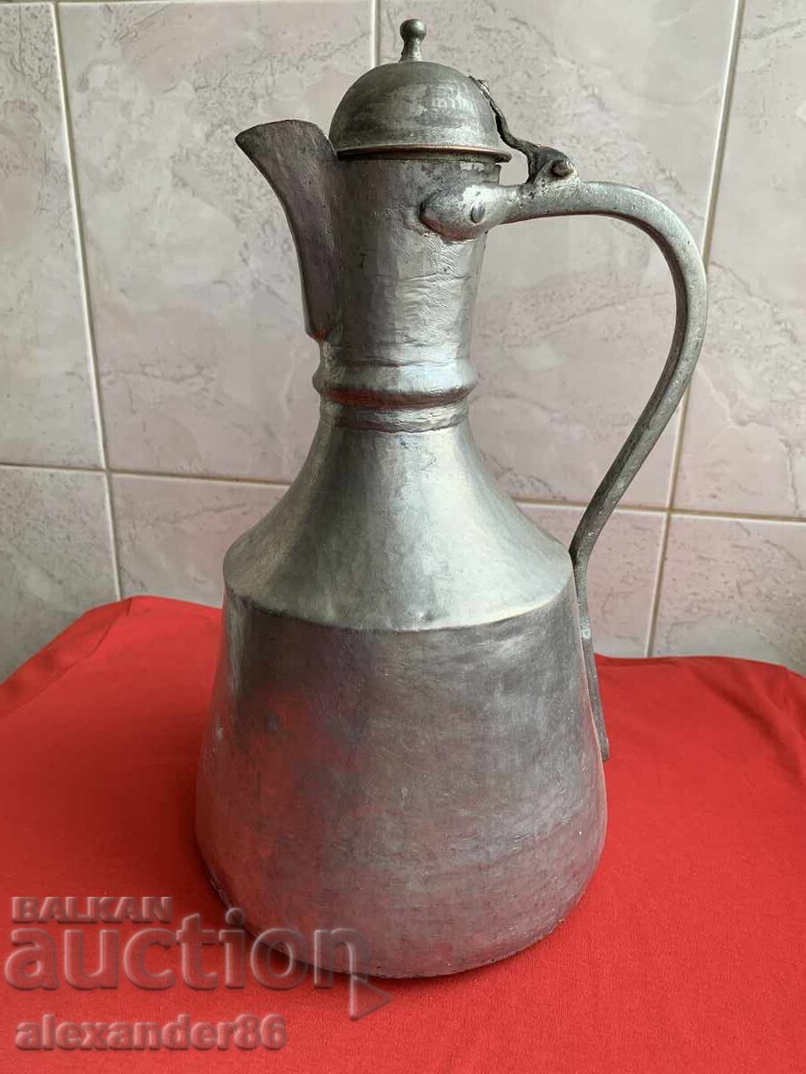 Παλιό χάλκινο γκιούμι/κανάτα - 5 Παλιό χάλκινο γκιούμι/κανάτα - 5