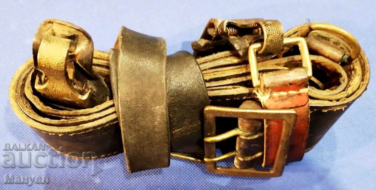 Officer's combat belt with sword belt, Kingdom of Bulgaria - B.M.K with price 49.90 BGN | € 25.51 Officer's combat belt with sword belt, Kingdom of Bulgaria - B.M.K with price 49.90 BGN | € 25.51