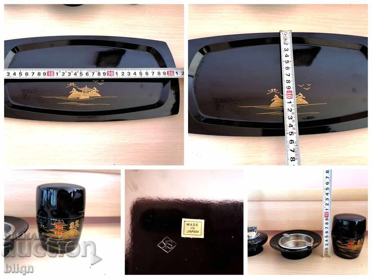 Great Vintage Japanese Smoking Set - 1970s - 6 Great Vintage Japanese Smoking Set - 1970s - 6