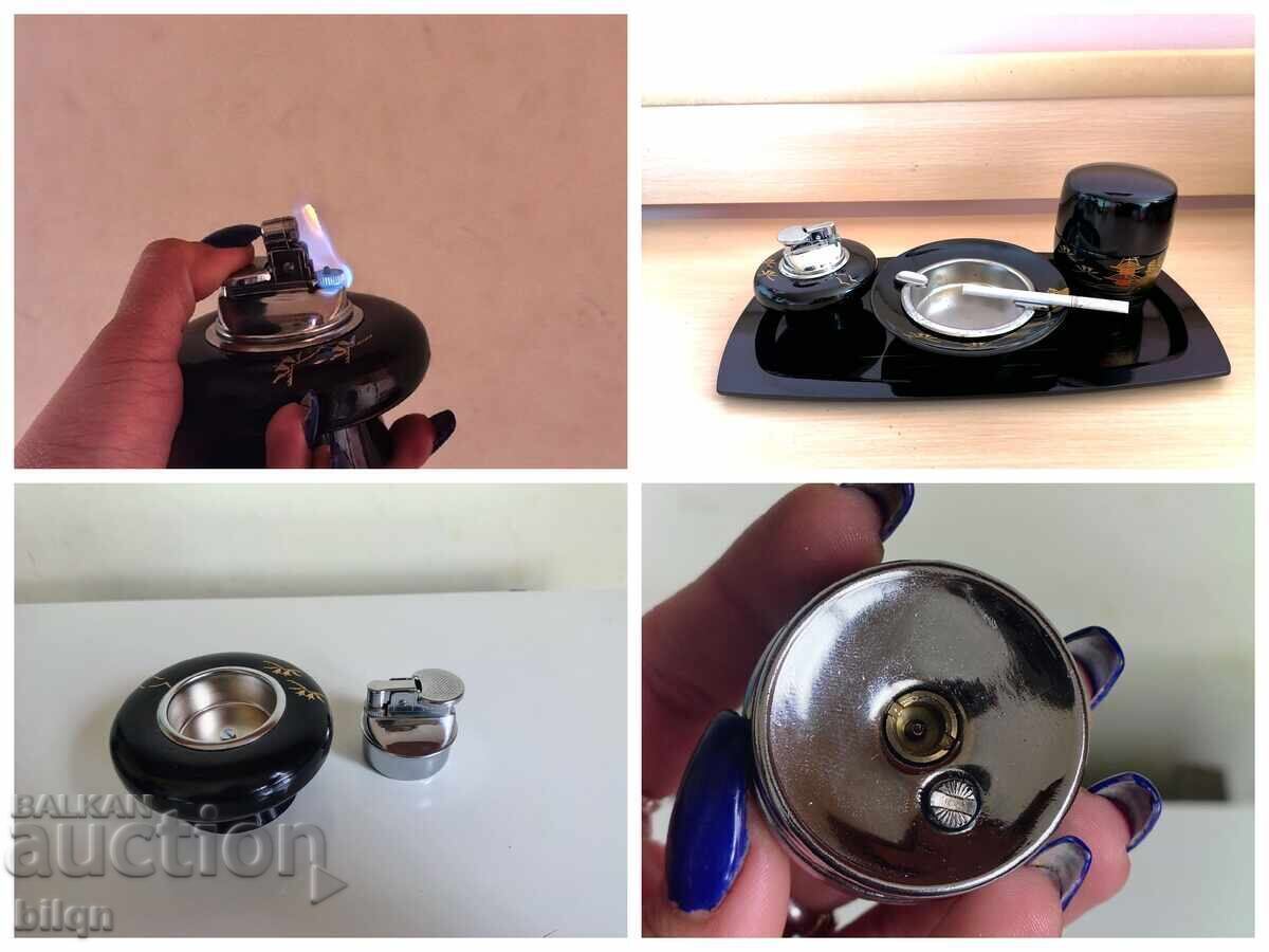 Great Vintage Japanese Smoking Set - 1970s - 7 Great Vintage Japanese Smoking Set - 1970s - 7