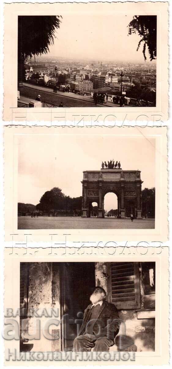 Аукцион 1937 8х МАЛКИ СТАРИ СНИМКИ ПАРИЖ БЪЛГАРИ НА ИЗЛОЖЕНИЕТО Д585