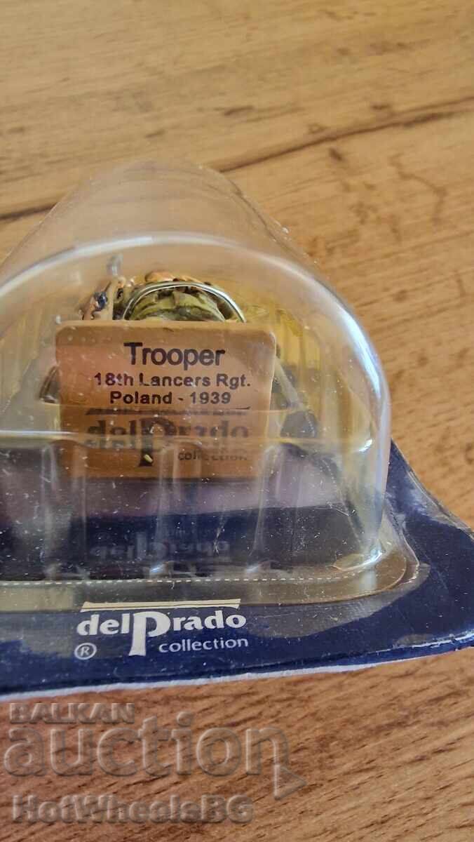 Del Prado - Trooper Poland 1939 18th Lancers Regiment with price 19.99 BGN | € 10.22 Del Prado - Trooper Poland 1939 18th Lancers Regiment with price 19.99 BGN | € 10.22