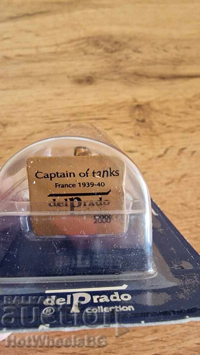 Del Prado- Captain of tanks France 1939-40 с цена 19.99 лв. | € 10.22 Del Prado- Captain of tanks France 1939-40 с цена 19.99 лв. | € 10.22