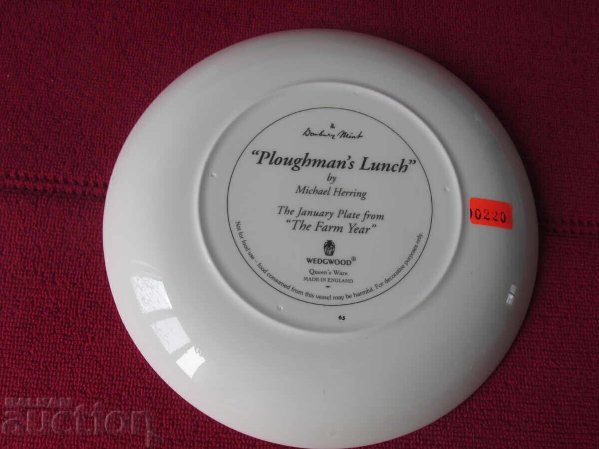 Auction  Wall plate, decor, collection