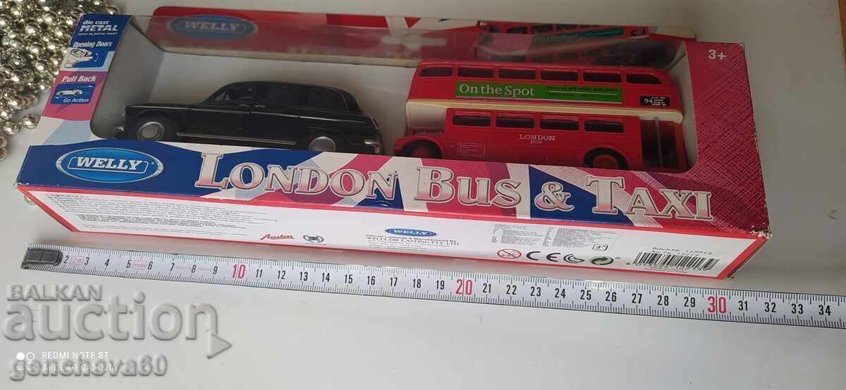 Set metalic Autobuz londonez și taxi cu preț € 10.00 | 19.56 BGN