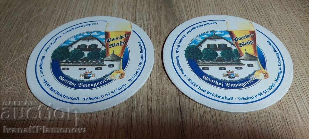 Collector's coasters, two pieces - 6