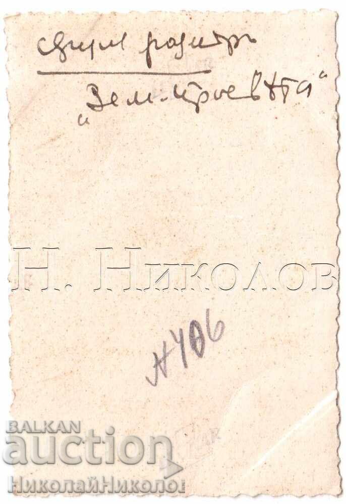 1937 FOTOGRAFIE MICĂ VECHE EXPOZIȚIA DE LA PARIS PAVILIONUL URSS D603 - 5