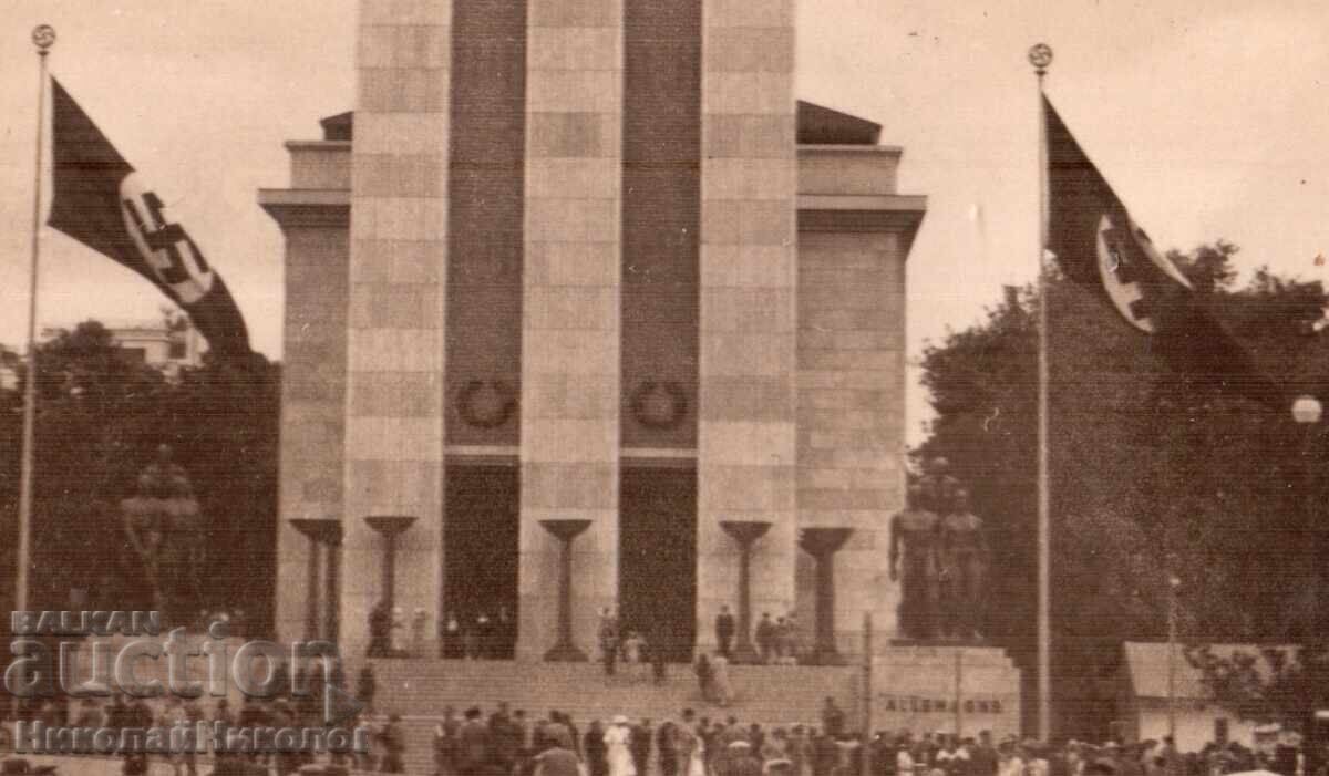 Auction 1937 SMALL OLD PHOTO PARIS EXHIBITION GERMAN PAVILION D604 Auction 1937 SMALL OLD PHOTO PARIS EXHIBITION GERMAN PAVILION D604