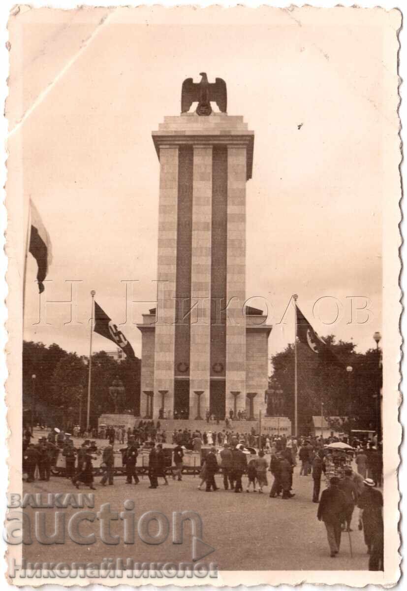 1937 SMALL OLD PHOTO PARIS EXHIBITION GERMAN PAVILION D604 1937 SMALL OLD PHOTO PARIS EXHIBITION GERMAN PAVILION D604