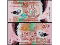 ❤️ ⭐ Vanuatu 2014 200 watt πολυμερές UNC νέο ⭐ ❤️