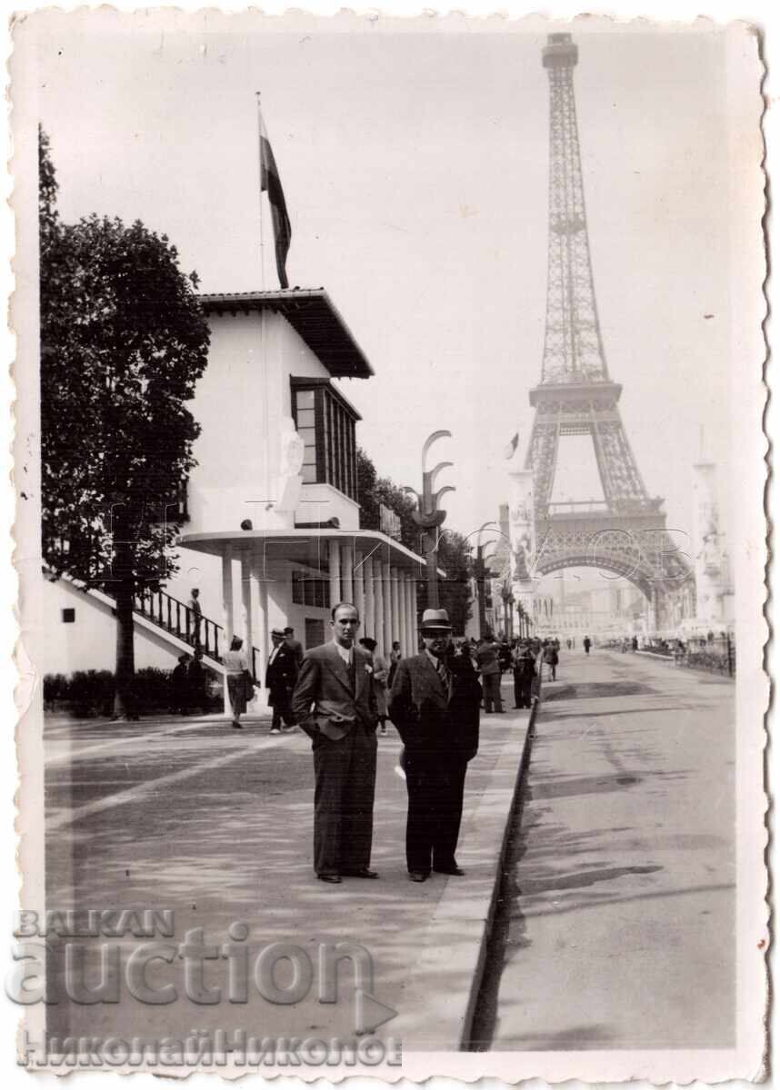 1937 SMALL OLD PHOTO PARIS EXHIBITION BULGARIAN PAVILION D605 1937 SMALL OLD PHOTO PARIS EXHIBITION BULGARIAN PAVILION D605