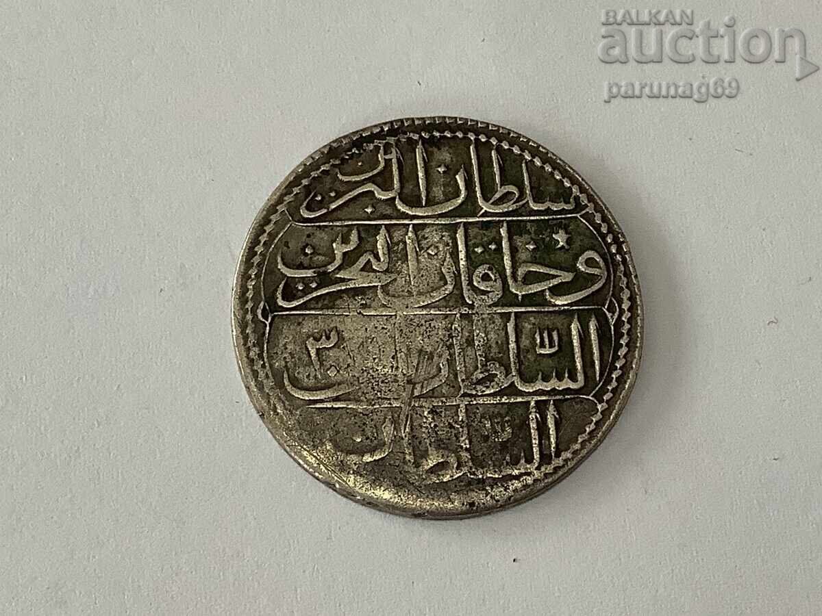 Османска Империя 20 пара 1187/3 R (1774) година АБДУЛХАМИД I с цена € 80.00 | 156.47 лв.