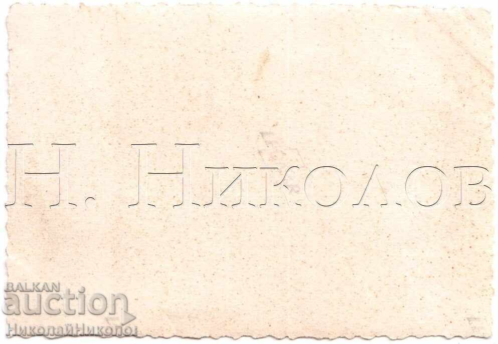 1937 FOTOGRAFIE MICĂ VECHE PARIS BULGARI LA EXPOZIȚIE D609 - 5