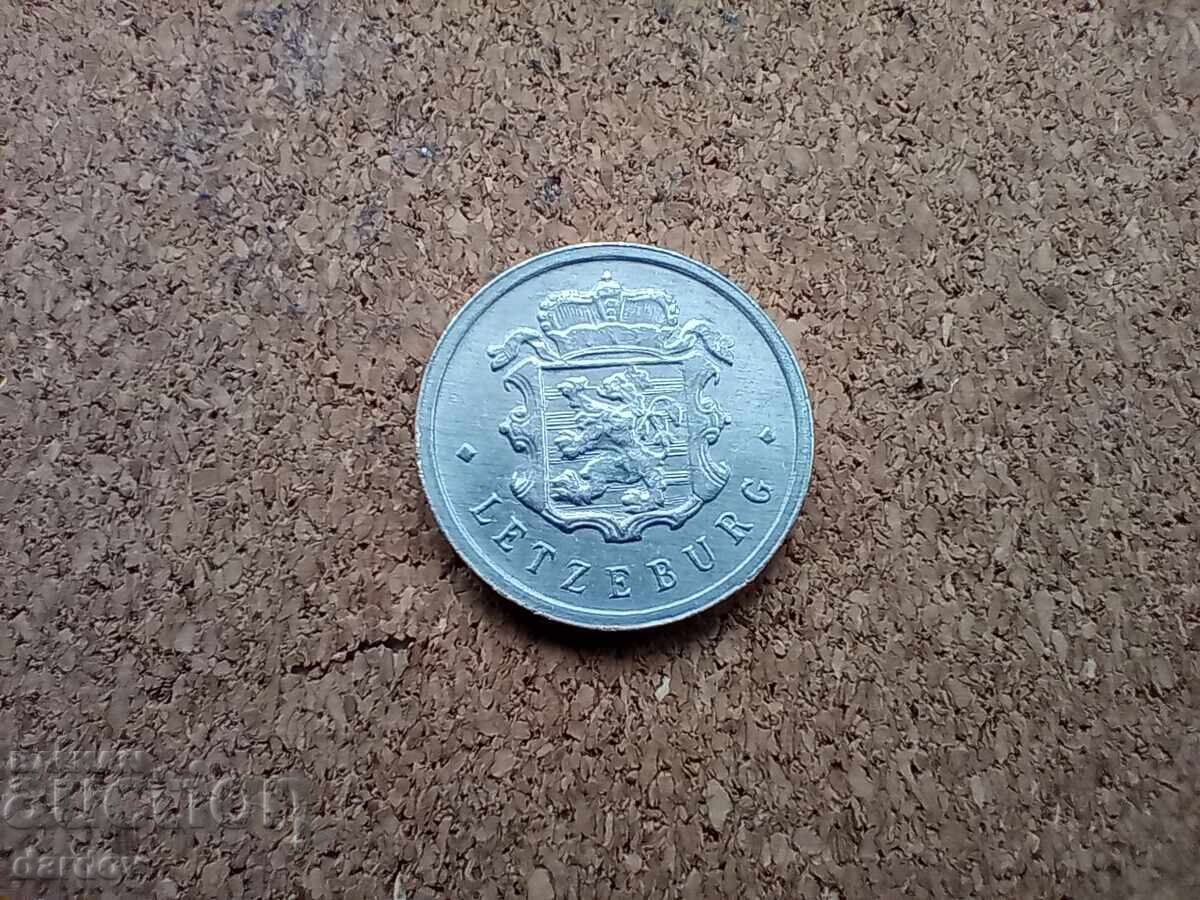 Люксембург 25 сантима 1960 год. с цена € 0.45 | 0.88 лв.