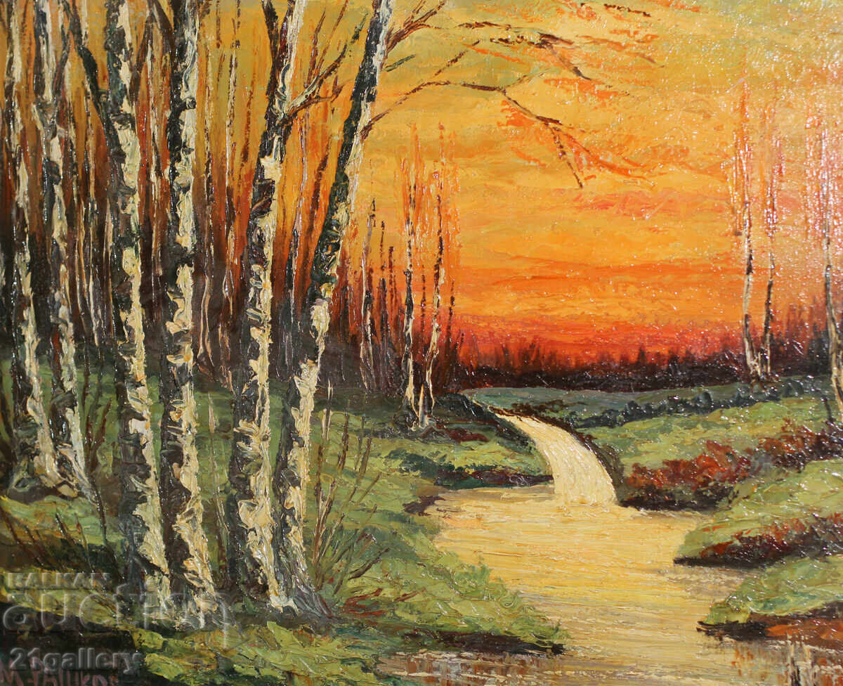 Livrarea Mihail Rashkov (1934-2021) / Ulei pe pânză Peisaj