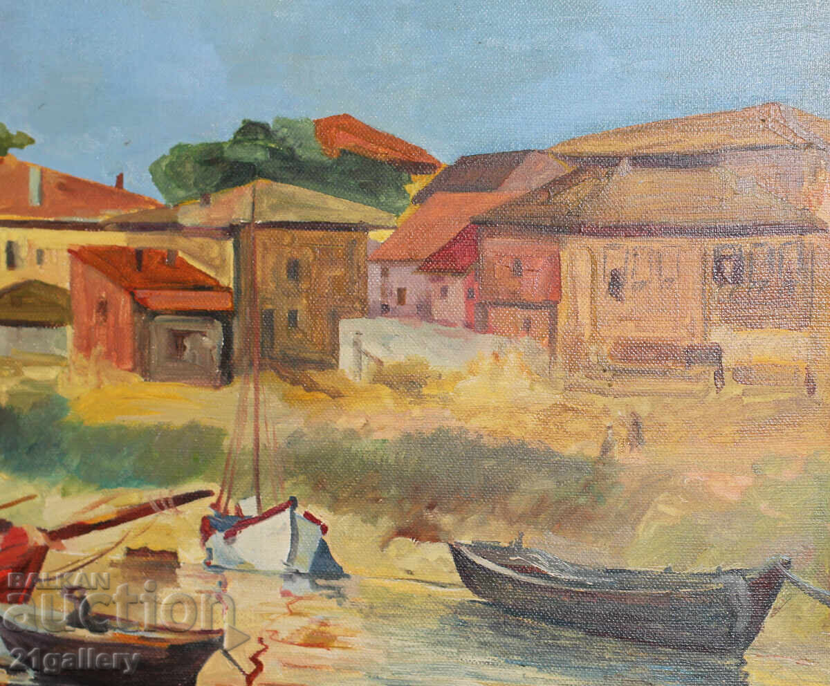 Peter Nenov (1951-) seascape, oil paints - 5